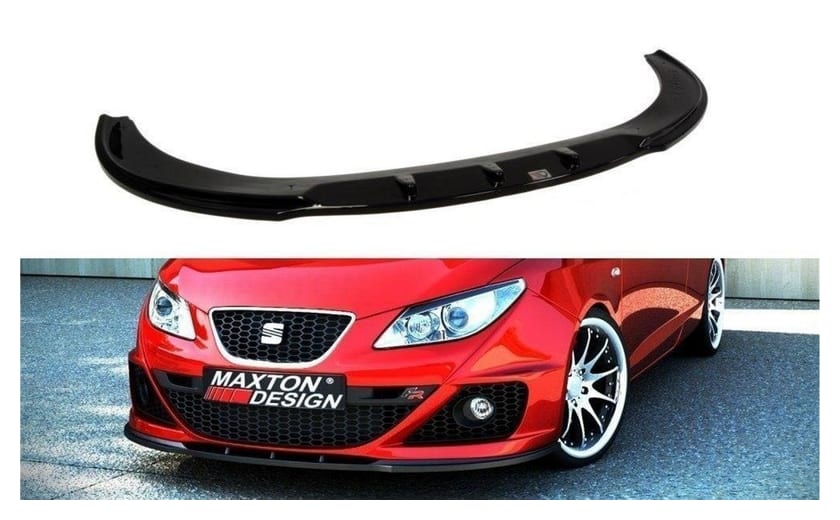 Splitter Seat Ibiza IV FR (6J) przód Gloss Black