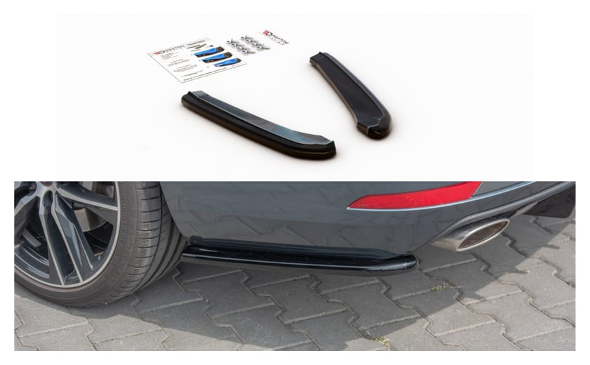Splitter Seat Leon Cupra III Facelift Sportstourer Tył Boczne v.1 Gloss Black