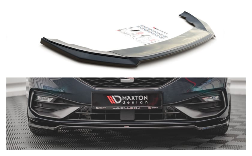Splitter Seat Leon FR IV przód v.4 Gloss Black