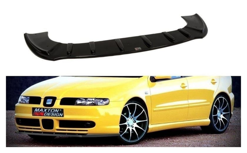 Splitter Seat Leon I przód do zderzaka Seat Sport Gloss Black