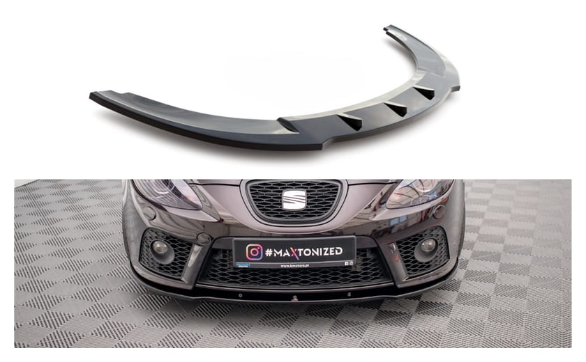 Splitter Seat Leon II Cupra FR przód Gloss Black