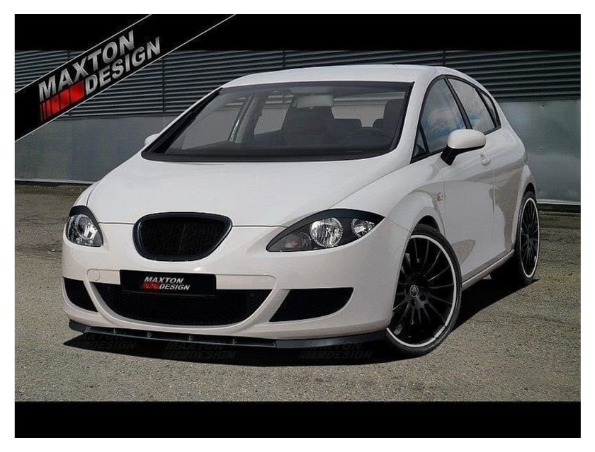Splitter Seat Leon II przód Gloss Black