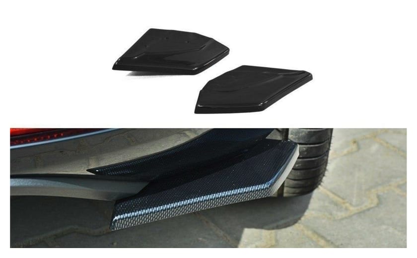 Splitter Seat Leon III Cupra FR Tył Boczne Gloss Black