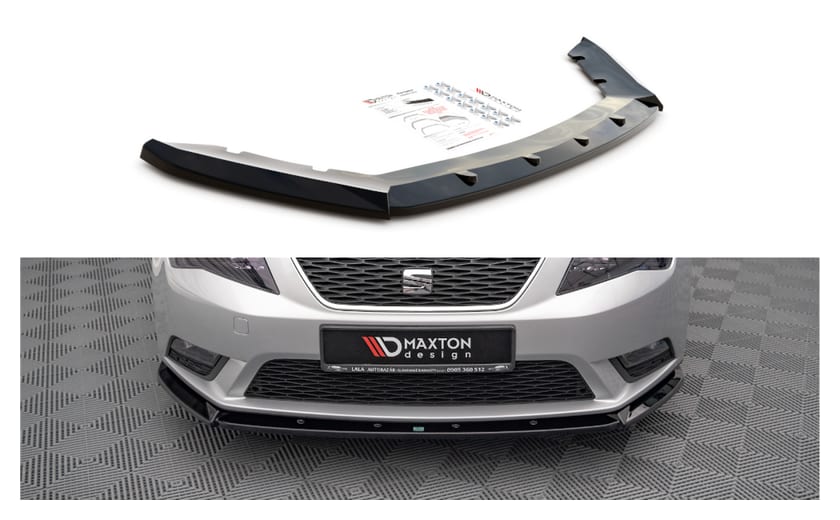 Splitter Seat Leon III przód v.1 Gloss Black