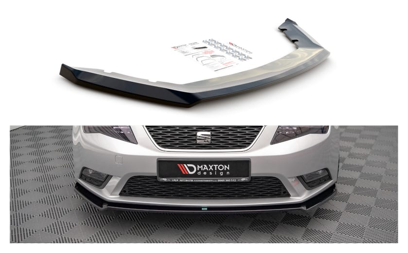 Splitter Seat Leon III przód v.2 Gloss Black