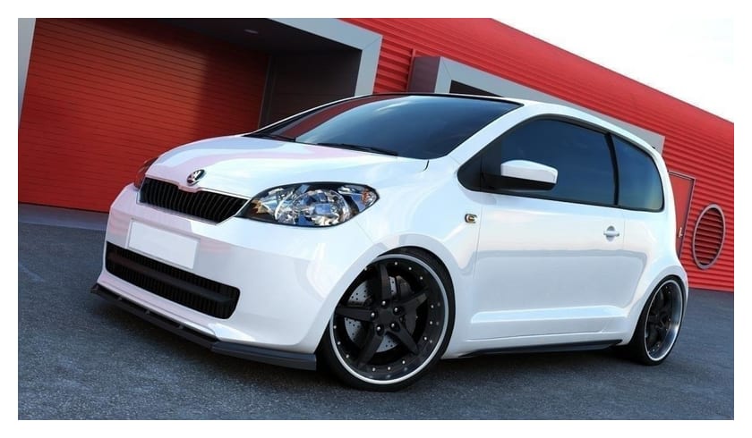 Splitter Skoda Citigo przód Gloss Black