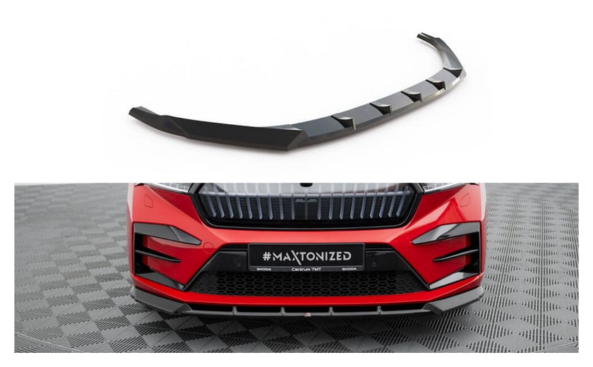 Splitter Skoda Enyaq Coupe iV RS Przód