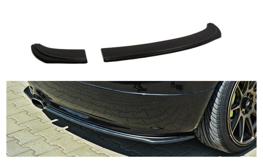Splitter Skoda Fabia I RS Tył Gloss Black