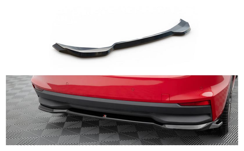 Splitter Skoda Fabia Mk4 Tył Środkowy