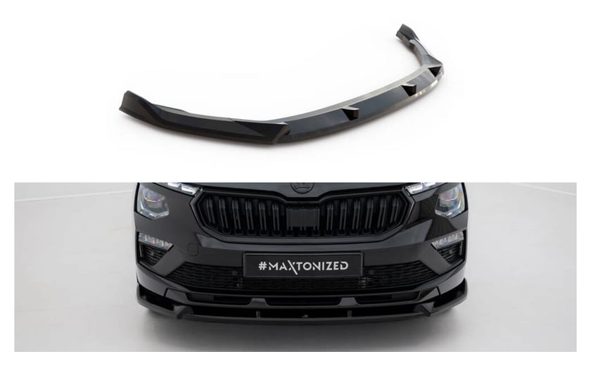 Splitter Skoda Kamiq Monte Carlo Mk1 Facelift Przód v.2