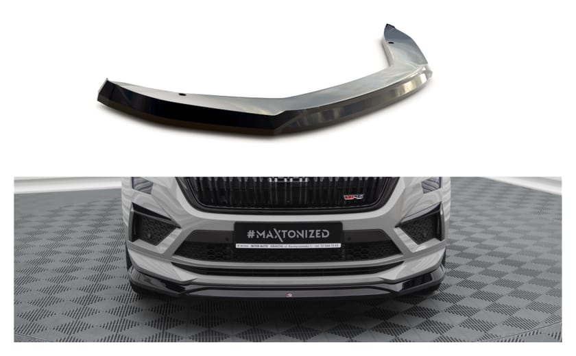 Splitter Skoda Kodiaq I Facelift RS przód v.2