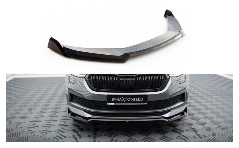 Splitter Skoda Kodiaq I Facelift Sportline przód v.2