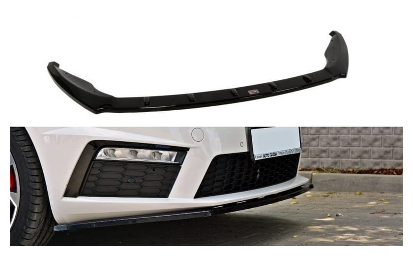 Splitter Skoda Octavia III RS przód v.1 Gloss Black