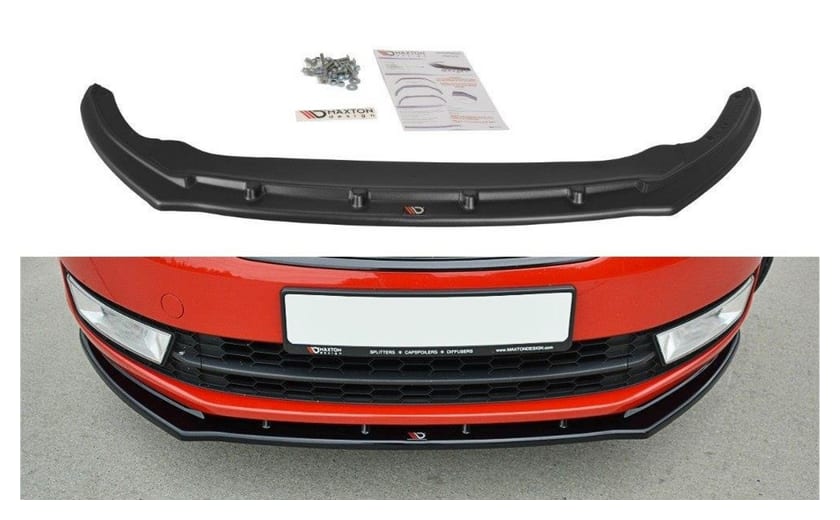 Splitter Skoda Rapid przód v.2 Gloss Black