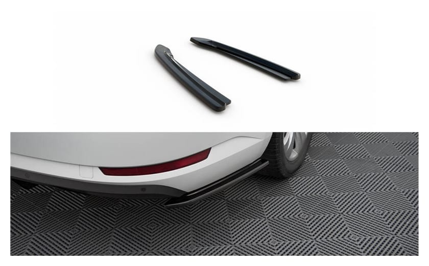 Splitter Skoda Superb III Tył Boczne Gloss Black
