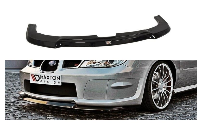 Splitter Subaru Impreza II WRX STI (Hawkeye) przód Gloss Black