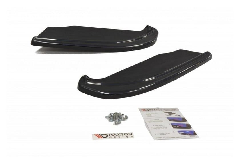 Splitter Subaru Impreza II WRX Tył Boczne Gloss Black