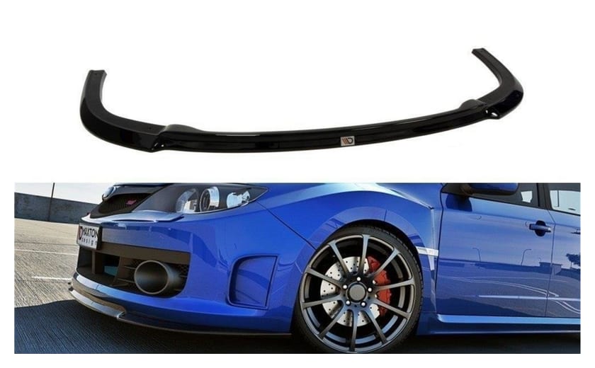 Splitter Subaru Impreza III WRX STI przód Gloss Black