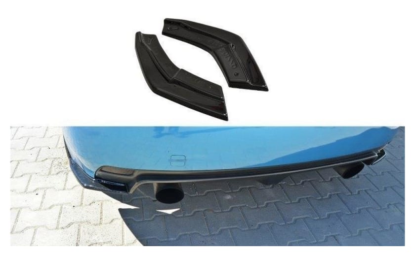Splitter Subaru Impreza III WRX STI Tył Boczne Gloss Black