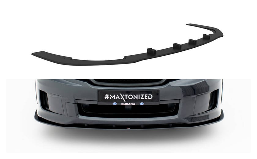 Splitter Subaru Impreza WRX STI Mk3 Facelift Przód Street Pro Black