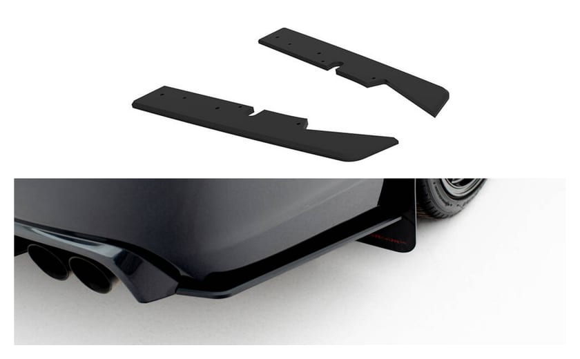 Splitter Subaru Impreza WRX STI Mk3 Tył Boczne Street Pro Facelift Black