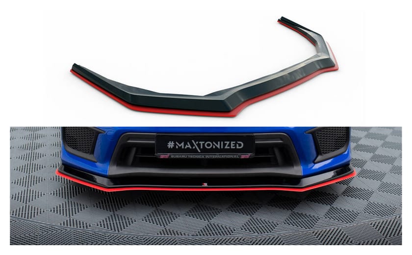 Splitter Subaru WRX STI Facelift przód v.2