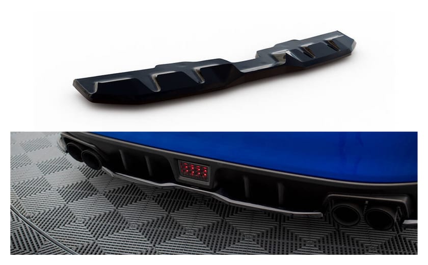 Splitter Subaru WRX STI Tył Środkowy v.2