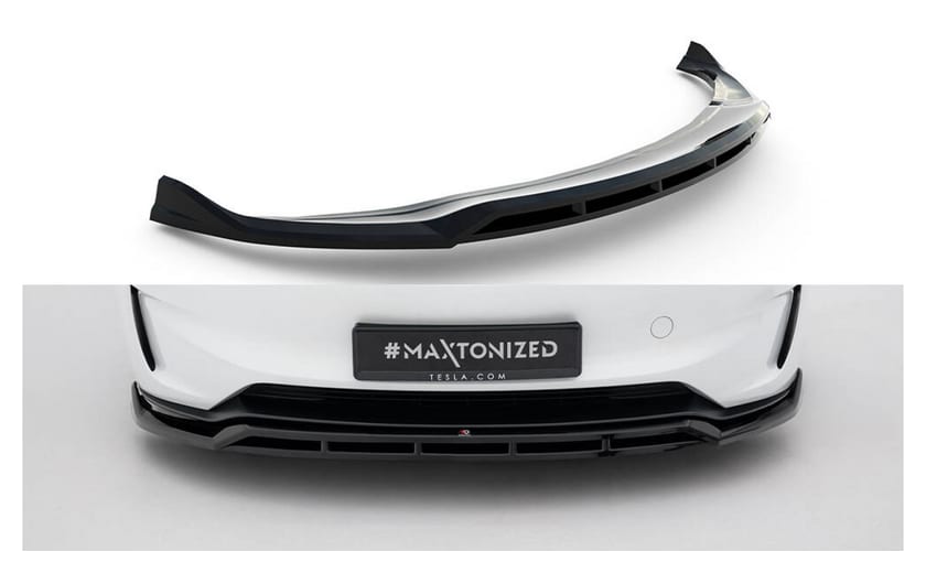 Splitter Tesla Model 3 Performance Mk1 Facelift Przód v.1