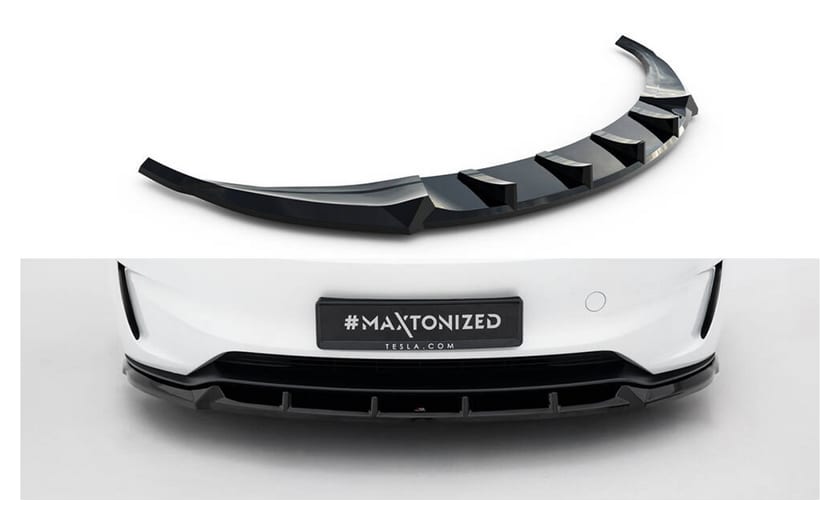 Splitter Tesla Model 3 Performance Mk1 Facelift Przód v.2