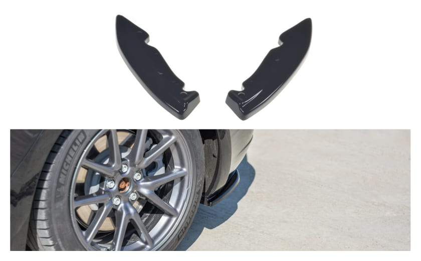 Splitter Tesla Model 3 Tył Boczne Gloss Black