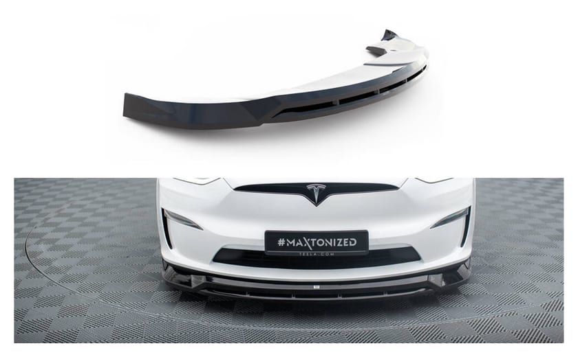Splitter Tesla Model X Facelift przód v.1