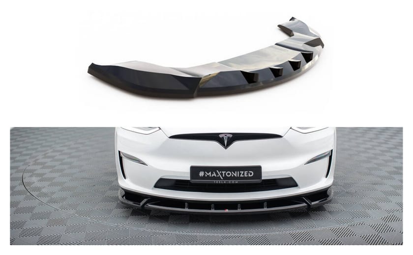 Splitter Tesla Model X Facelift przód v.2