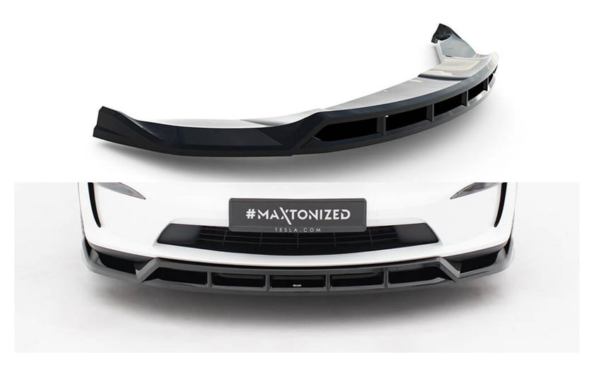 Splitter Tesla Model X Mk1 Facelift Przód v.3