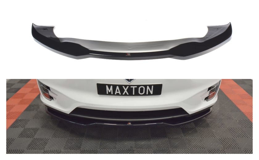 Splitter Tesla Model X przód v.2 Gloss Black