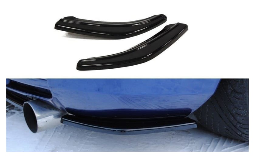 Splitter Toyota Celica T23 Tył Boczne Gloss Black