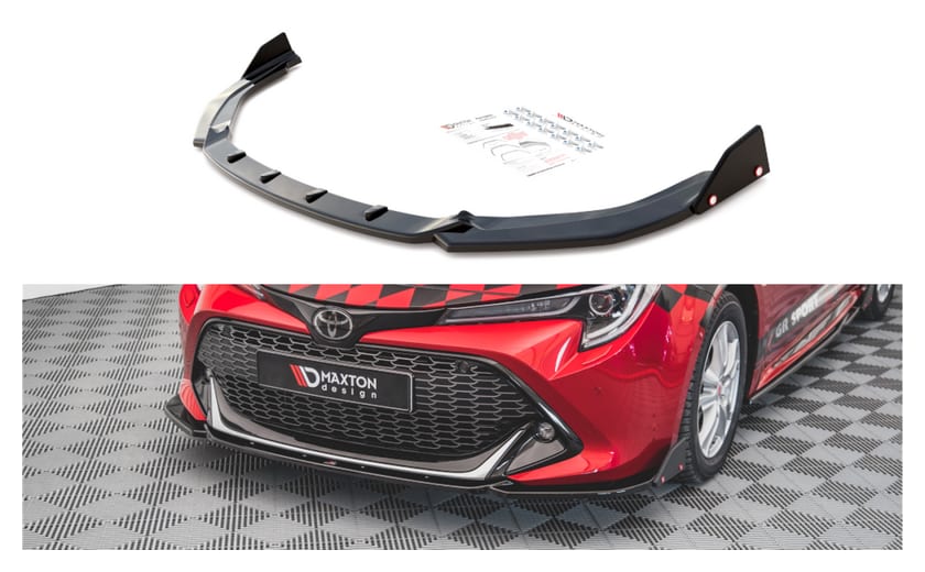 Splitter Toyota Corolla XII GR Sport przód v.1 Gloss Black