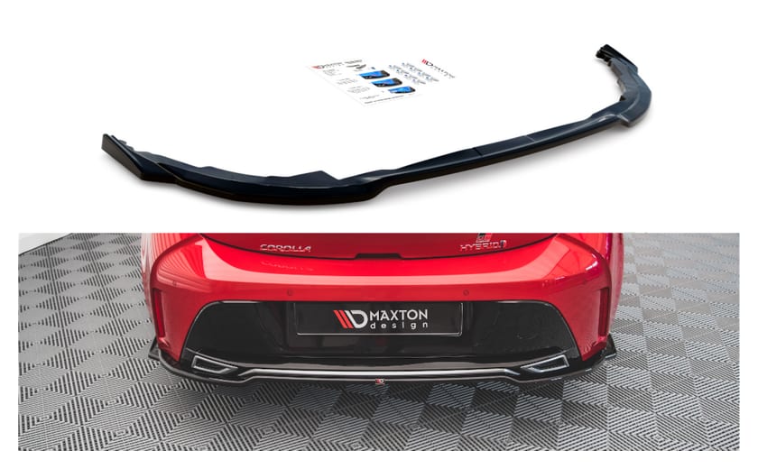 Splitter Toyota Corolla XII GR Sport Tył Środkowy Gloss Black