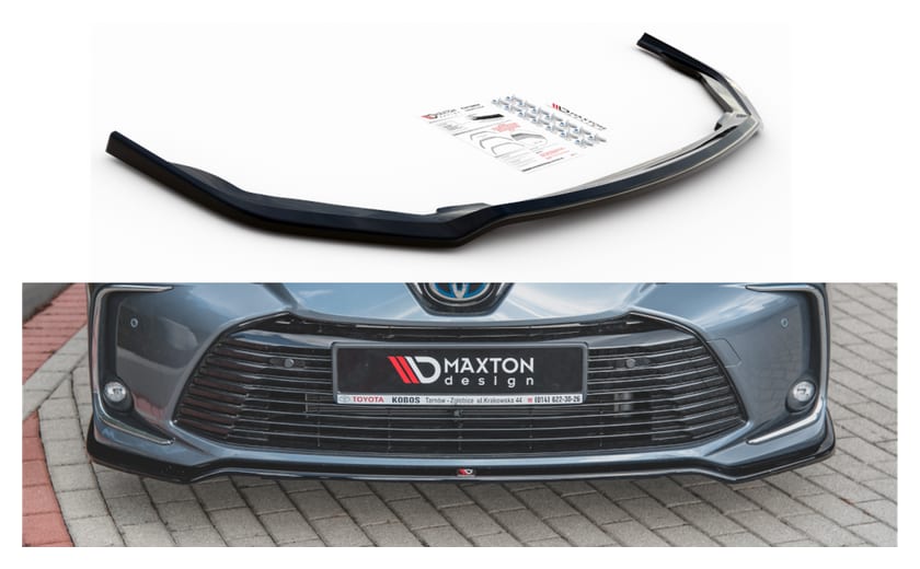 Splitter Toyota Corolla XII przód Gloss Black