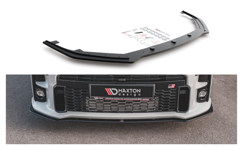 Splitter Toyota GR Yaris IV przód Racing Durability Black
