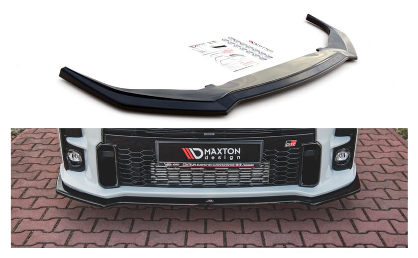 Splitter Toyota GR Yaris IV przód v.1 Gloss Black