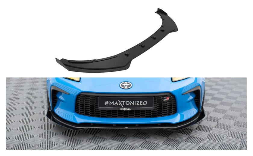 Splitter Toyota GR86 Przód Pro v.1 + flaps Black