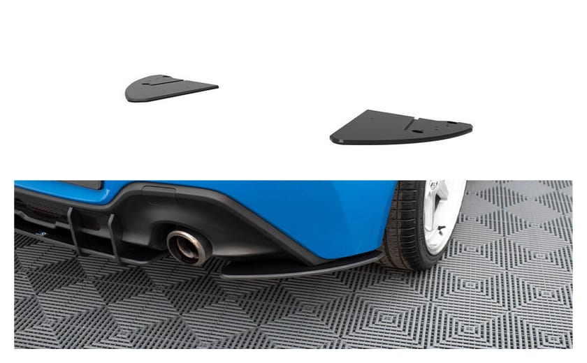 Splitter Toyota GR86 Tył Boczne Street Pro v.1 Black
