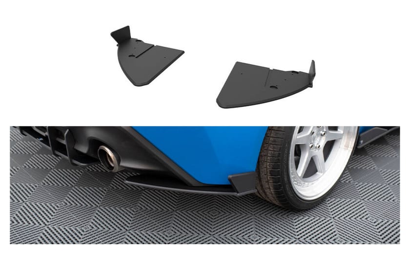 Splitter Toyota GR86 Tył Boczne Street Pro v.2 Black