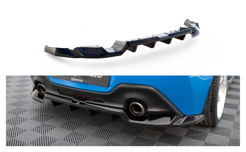 Splitter Toyota GR86 Tył Środkowy z Dyfuzorem v.1