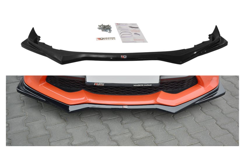Splitter Toyota GT86 Facelift przód v.2 Gloss Black