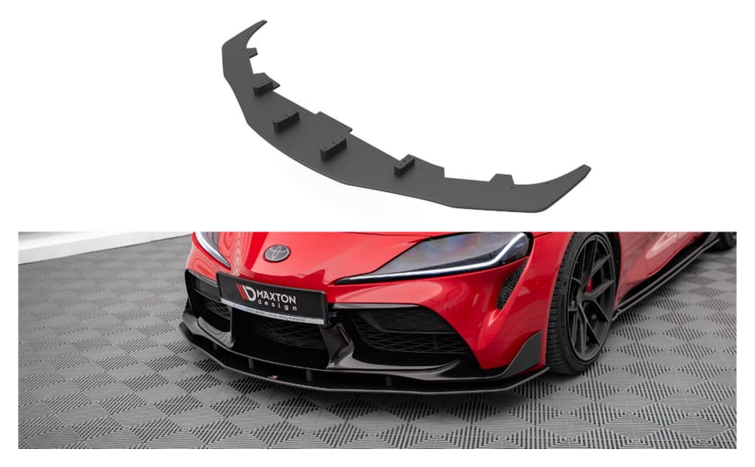 Splitter Toyota Supra V Przód Pro Black-Red