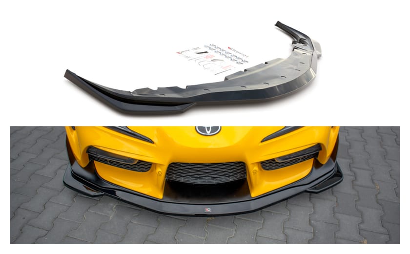 Splitter Toyota Supra V przód v.1 Gloss Black