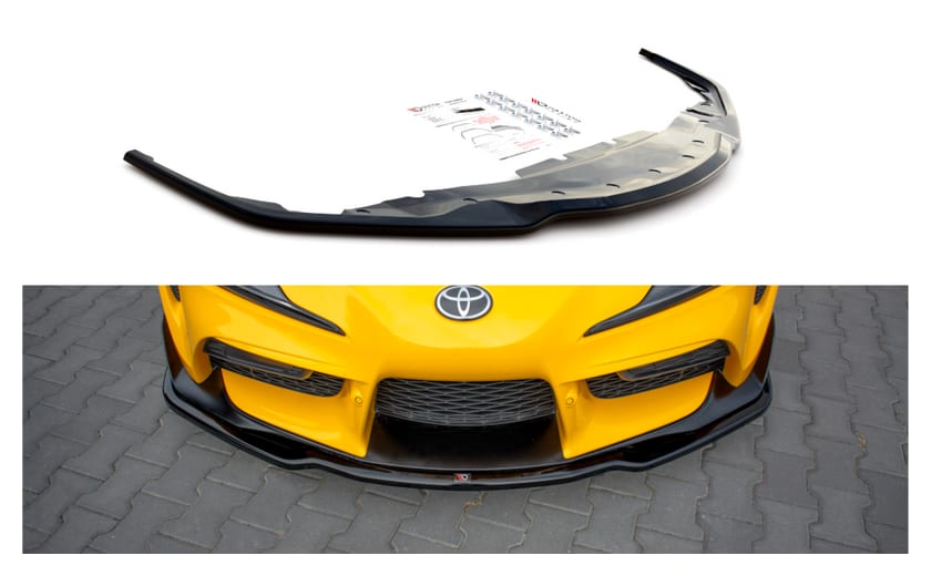 Splitter Toyota Supra V przód v.2 Gloss Black