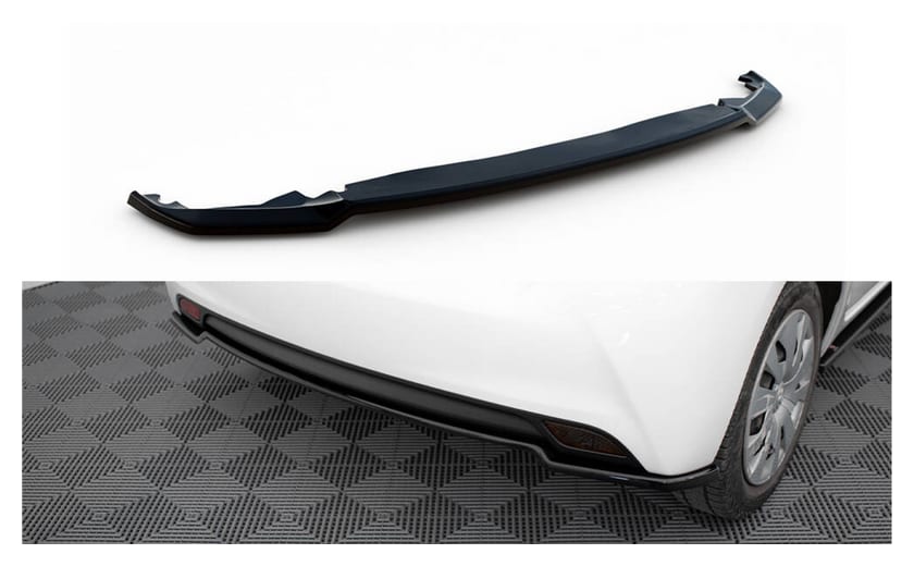 Splitter Toyota Yaris III Facelift Tył Środkowy