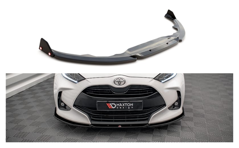 Splitter Toyota Yaris IV przód v.1 Gloss Black